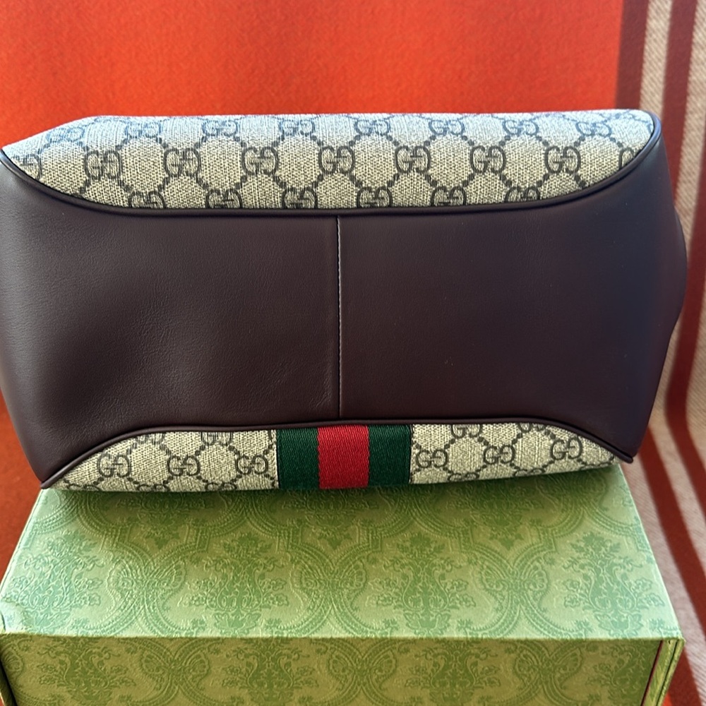 NEW GUCCI GG SHOULDER BAG W/ CHAIN NIIB - Picture 11 of 15